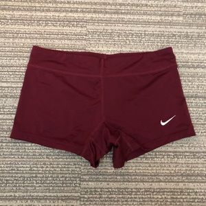 Maroon spandex